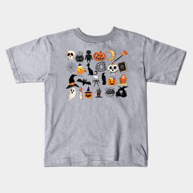 It's the Little Things - Halloween Spooky Holiday Kids T-Shirt by DesIndie